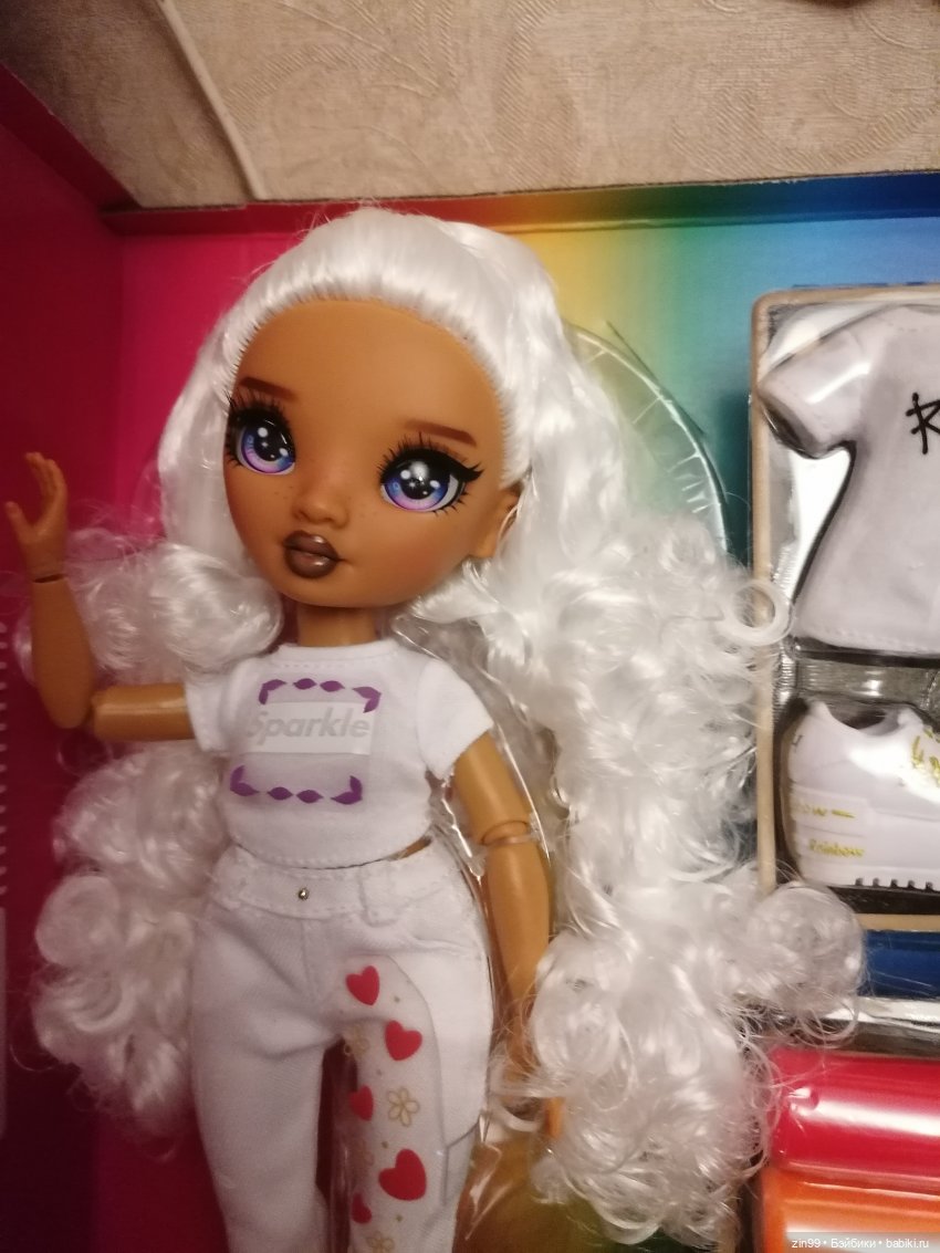 Белая Радужка — Куклы Rainbow High (Рейнбоу Хай