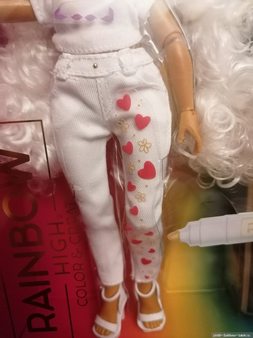 Белая Радужка — Куклы Rainbow High (Рейнбоу Хай