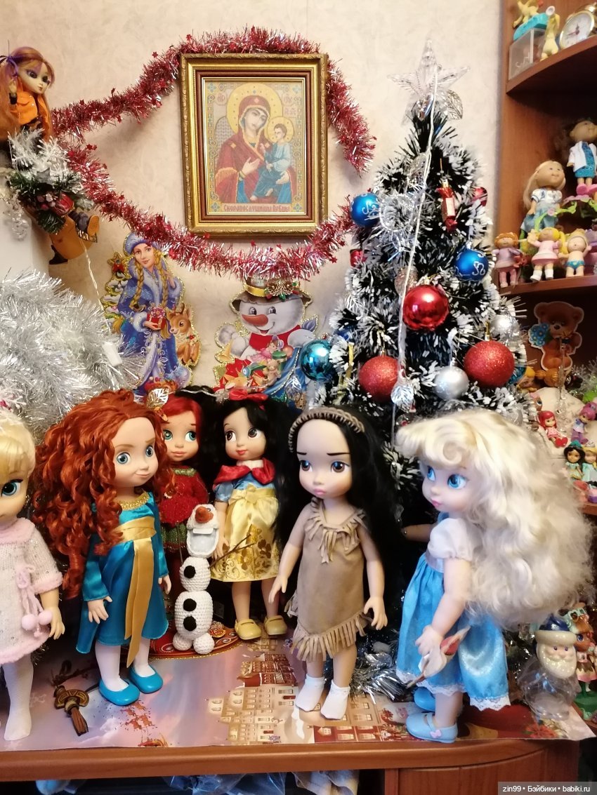 Как встречали Новый год — Игровые куклы разных производителей (Разное): редкие бренды