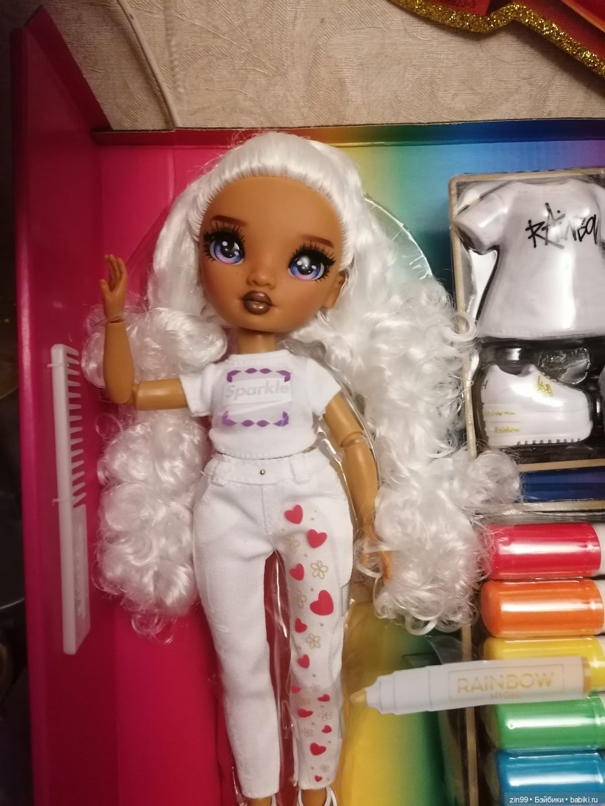 Белая Радужка — Куклы Rainbow High (Рейнбоу Хай