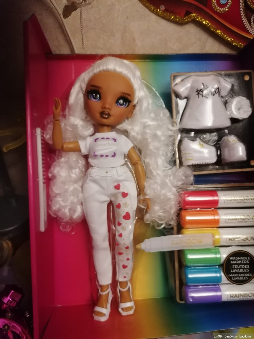 Белая Радужка — Куклы Rainbow High (Рейнбоу Хай