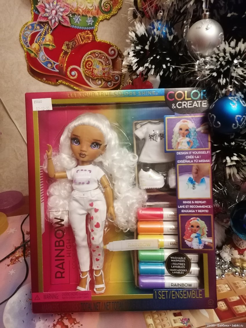 Белая Радужка — Куклы Rainbow High (Рейнбоу Хай (фото 8)