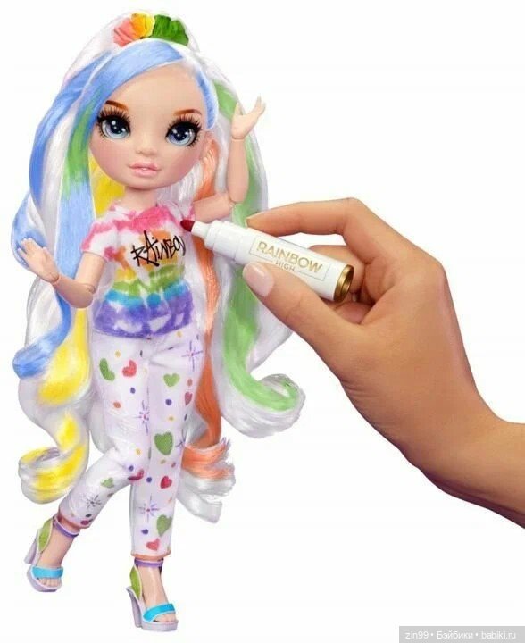 Белая Радужка — Куклы Rainbow High (Рейнбоу Хай (фото 4)
