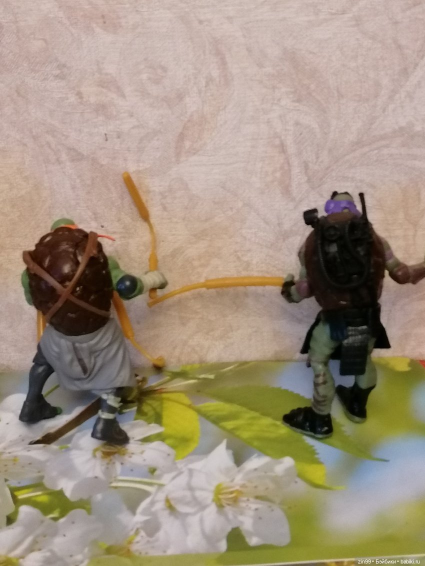 Черепашки Ниндзя — Разные шарнирные куклы (не БЖД): редкие