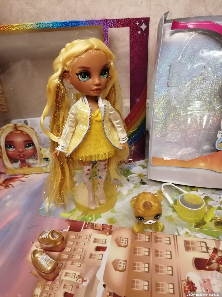 Санни Мэдисон Rainbow Hihg. Новинка. Питомцы и слаймы | Бэйбики Санни Мэдисон Rainbow Hihg. Новинка. Питомцы и слаймы (фото 3)