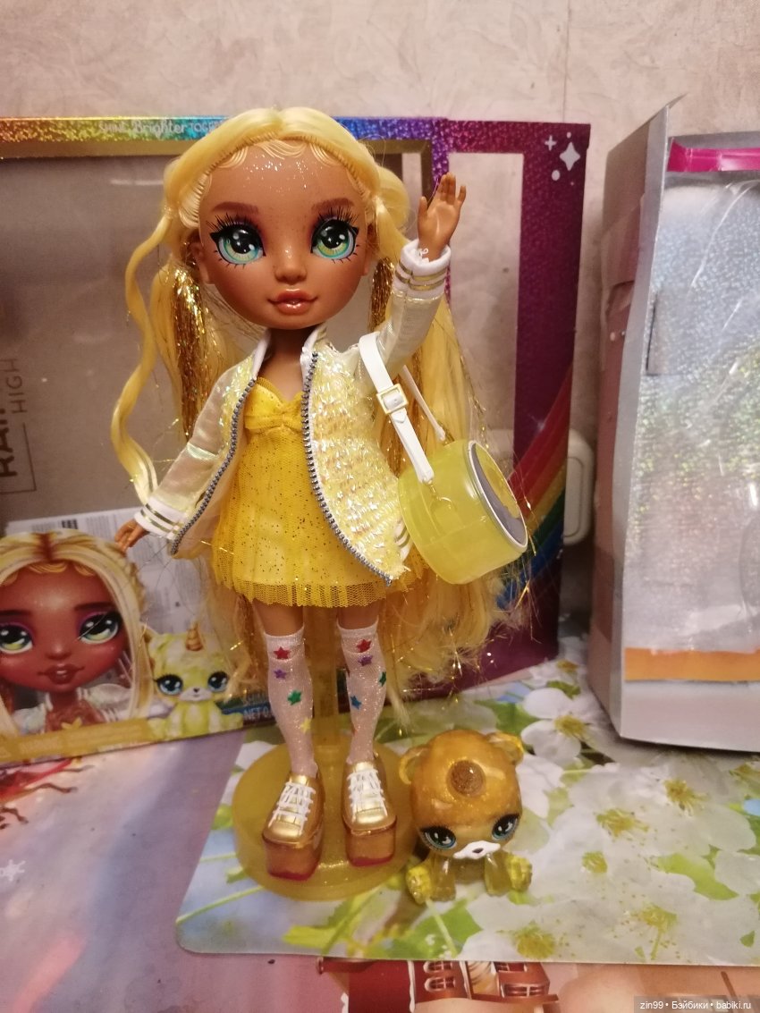 Санни Мэдисон Rainbow Hihg. Новинка. Питомцы и слаймы | Бэйбики Санни Мэдисон Rainbow Hihg. Новинка. Питомцы и слаймы (фото 6)