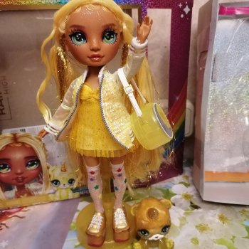 Санни Мэдисон  Rainbow Hihg. Новинка. Питомцы и слаймы