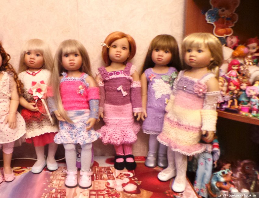 Две Луизы — Куклы Kidz'n'Cats (Соня Хартман): шарнирные 46 см (фото 9)