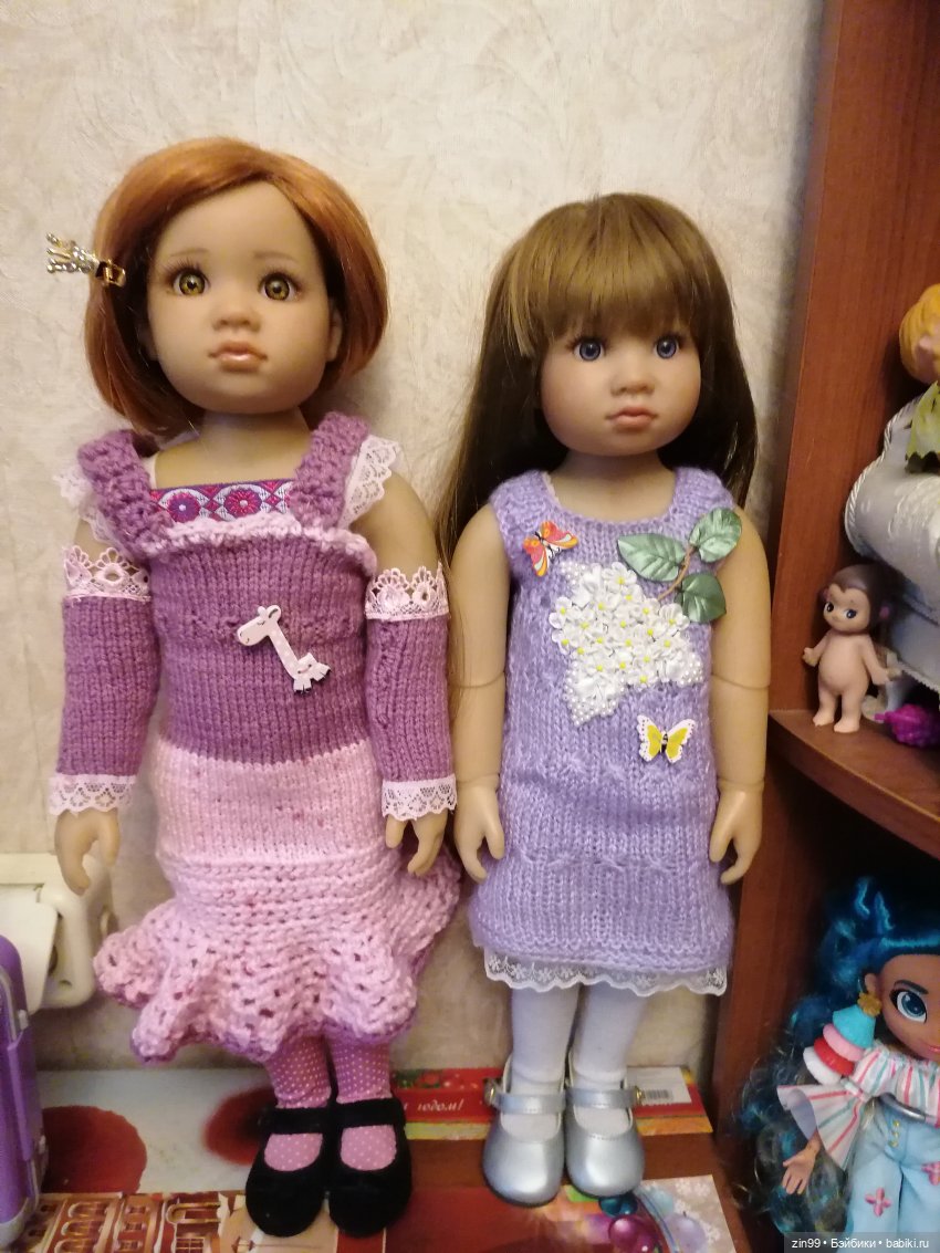 Две Луизы — Куклы Kidz'n'Cats (Соня Хартман): шарнирные 46 см (фото 8)