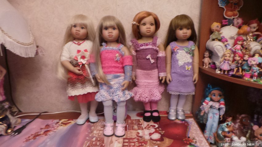 Две Луизы — Куклы Kidz'n'Cats (Соня Хартман): шарнирные 46 см (фото 3)