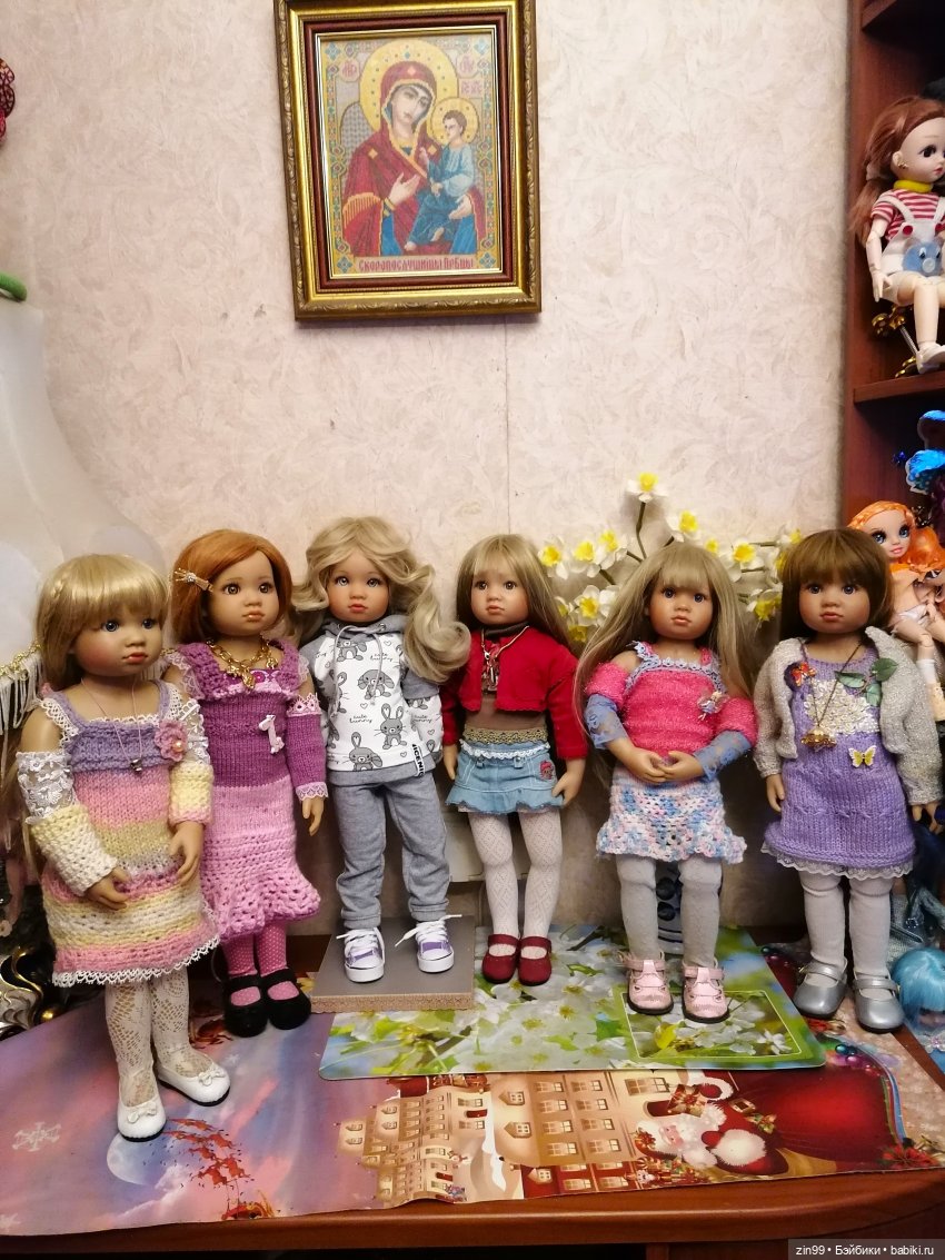 Две Луизы — Куклы Kidz'n'Cats (Соня Хартман): шарнирные 46 см