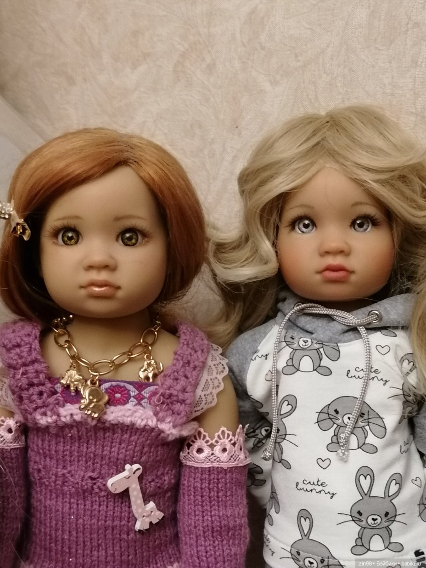 Две Луизы — Куклы Kidz'n'Cats (Соня Хартман): шарнирные 46 см