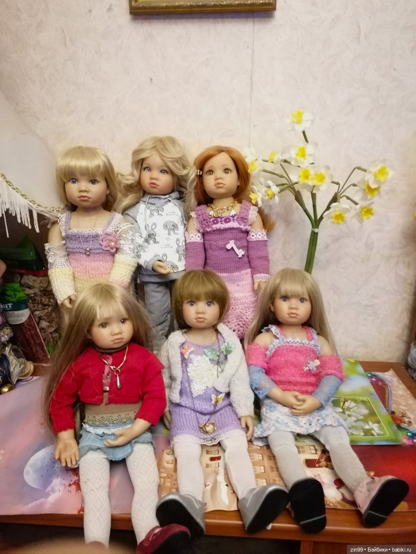 Две Луизы — Куклы Kidz'n'Cats (Соня Хартман): шарнирные 46 см