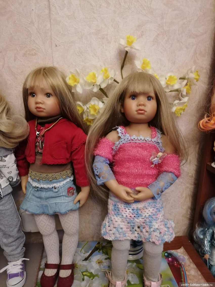 Две Луизы — Куклы Kidz'n'Cats (Соня Хартман): шарнирные 46 см