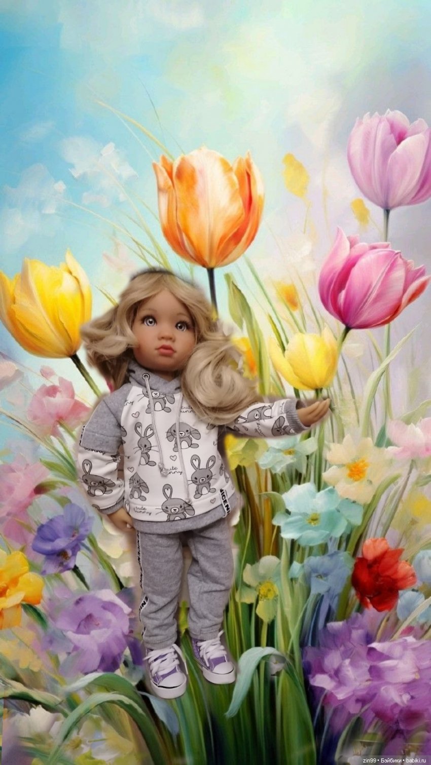 Две Луизы — Куклы Kidz'n'Cats (Соня Хартман): шарнирные 46 см