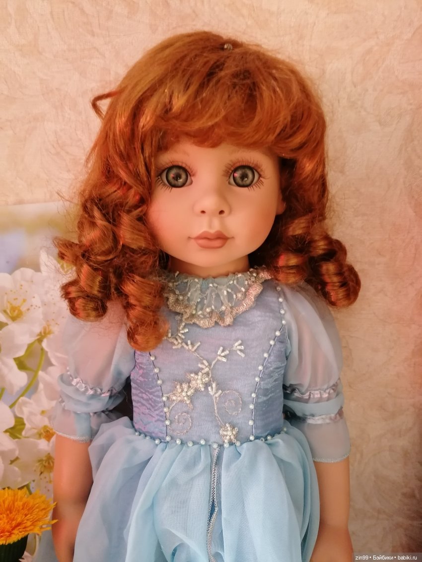 Девочка и одуванчики — Коллекционные куклы разных авторов (Разное): редкие бренды