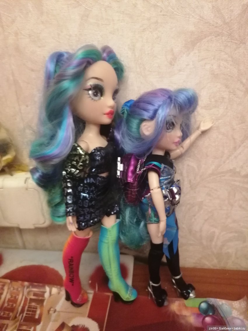 Близняшки Holly-две — Куклы Rainbow High (Рейнбоу Хай