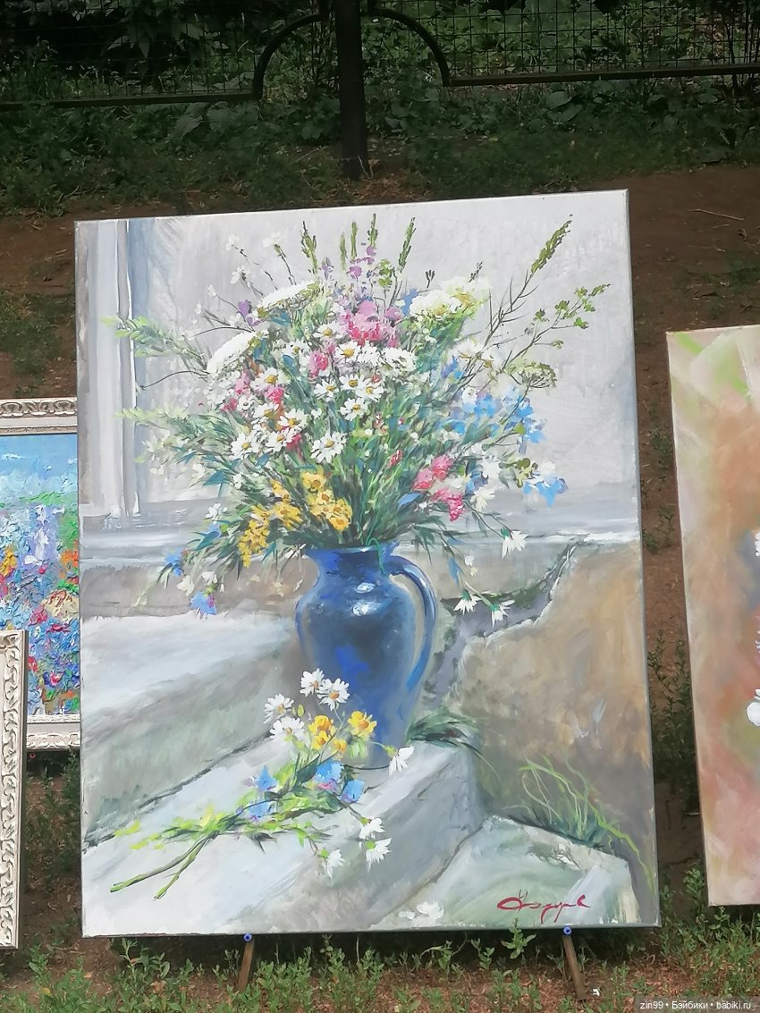 Вернисаж в Измайлово и барахолка там же