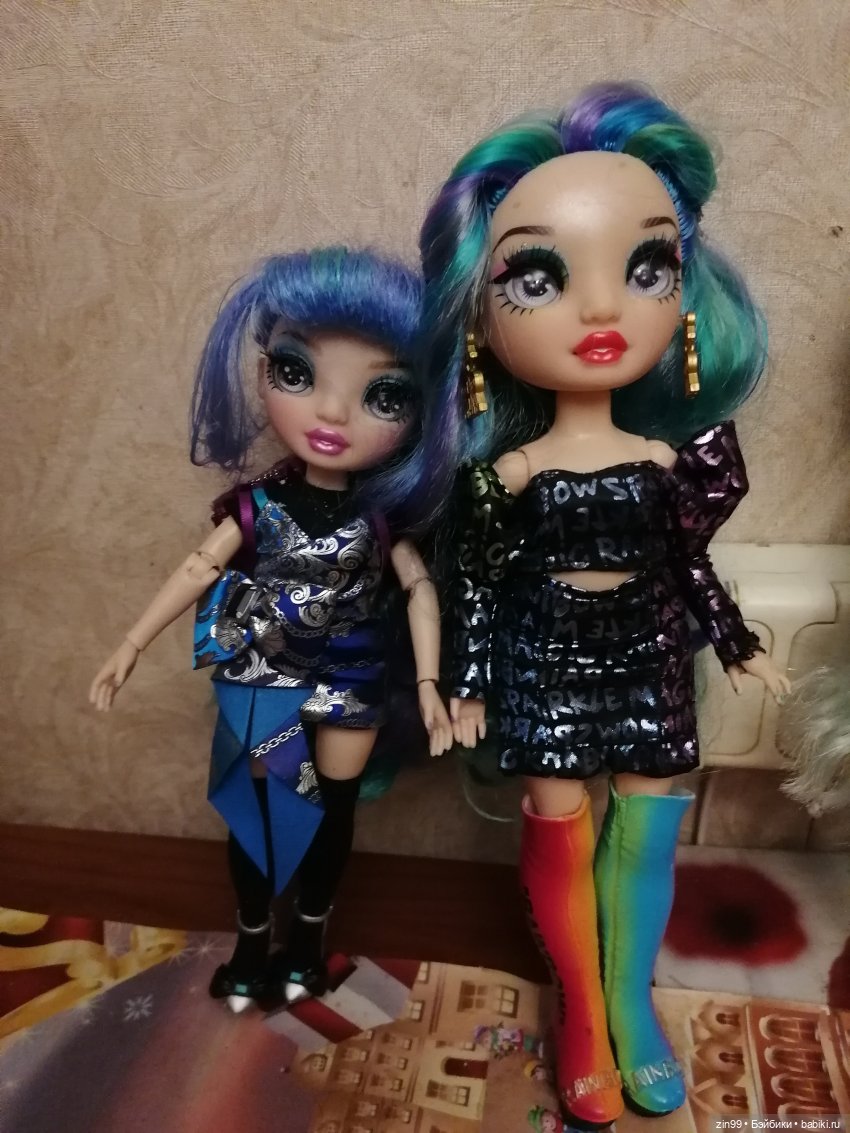 Голубой, синий и Дубрава — Куклы Rainbow High (Рейнбоу Хай (фото 5)
