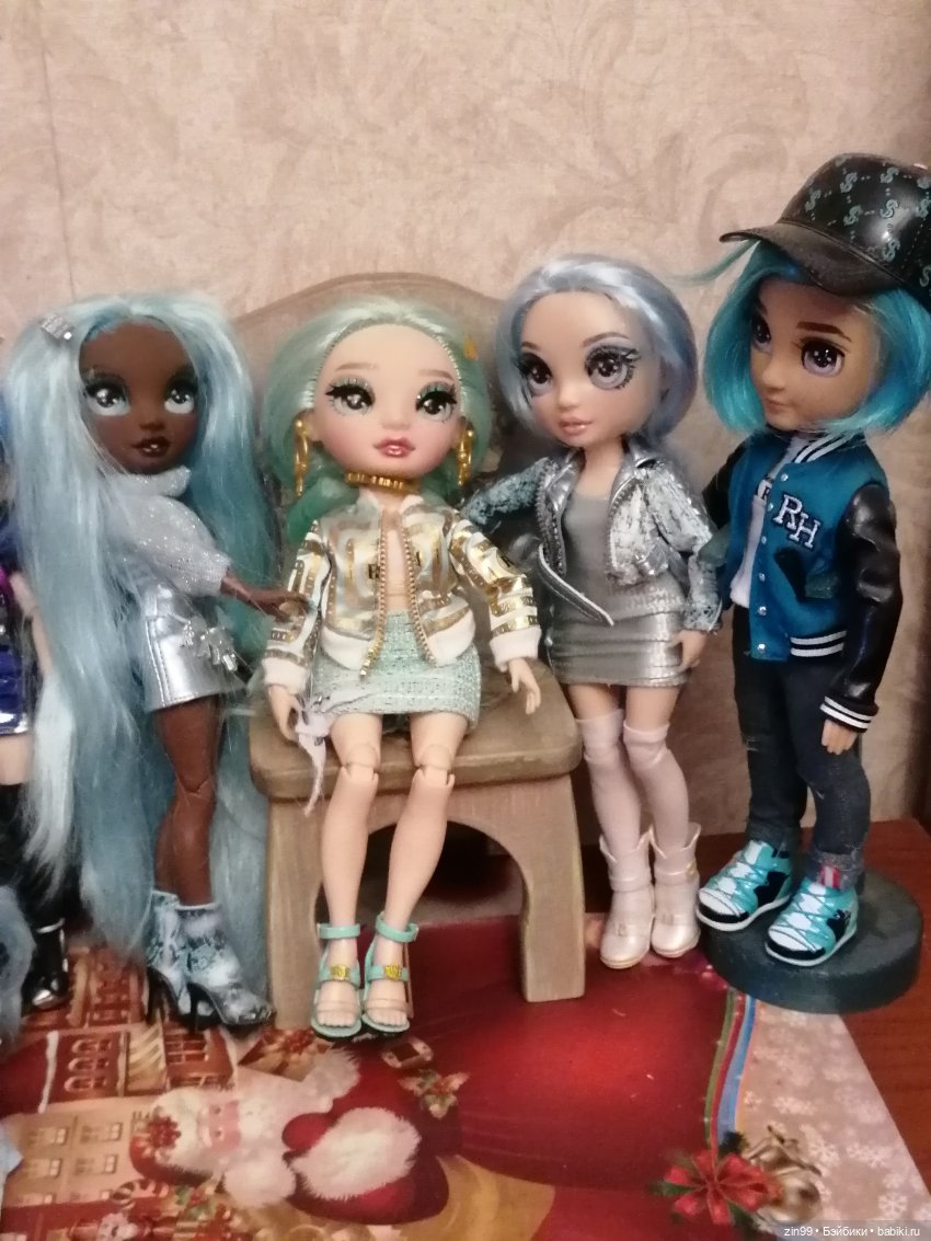 Голубой, синий и Дубрава — Куклы Rainbow High (Рейнбоу Хай (фото 8)