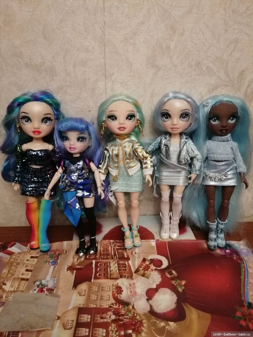 Голубой, синий и Дубрава — Куклы Rainbow High (Рейнбоу Хай (фото 7)