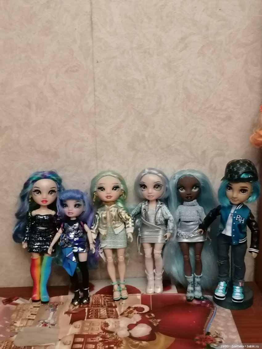 Голубой, синий и Дубрава — Куклы Rainbow High (Рейнбоу Хай (фото 9)