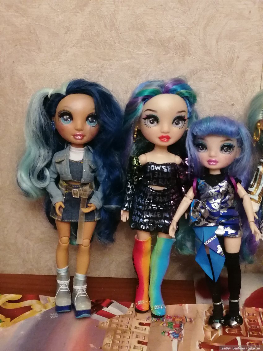 Голубой, синий и Дубрава — Куклы Rainbow High (Рейнбоу Хай (фото 10)
