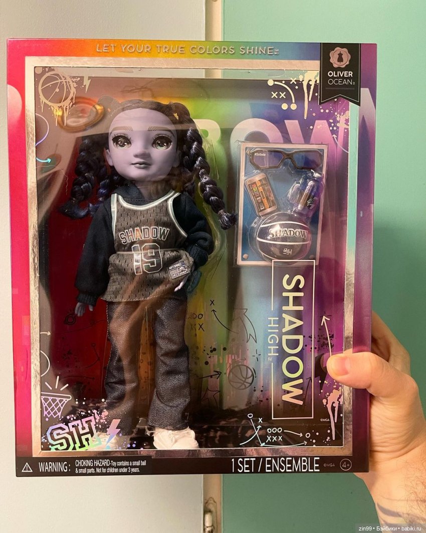 Shadow High Оливер Оушен — Куклы Rainbow High (Рейнбоу Хай (фото 4)