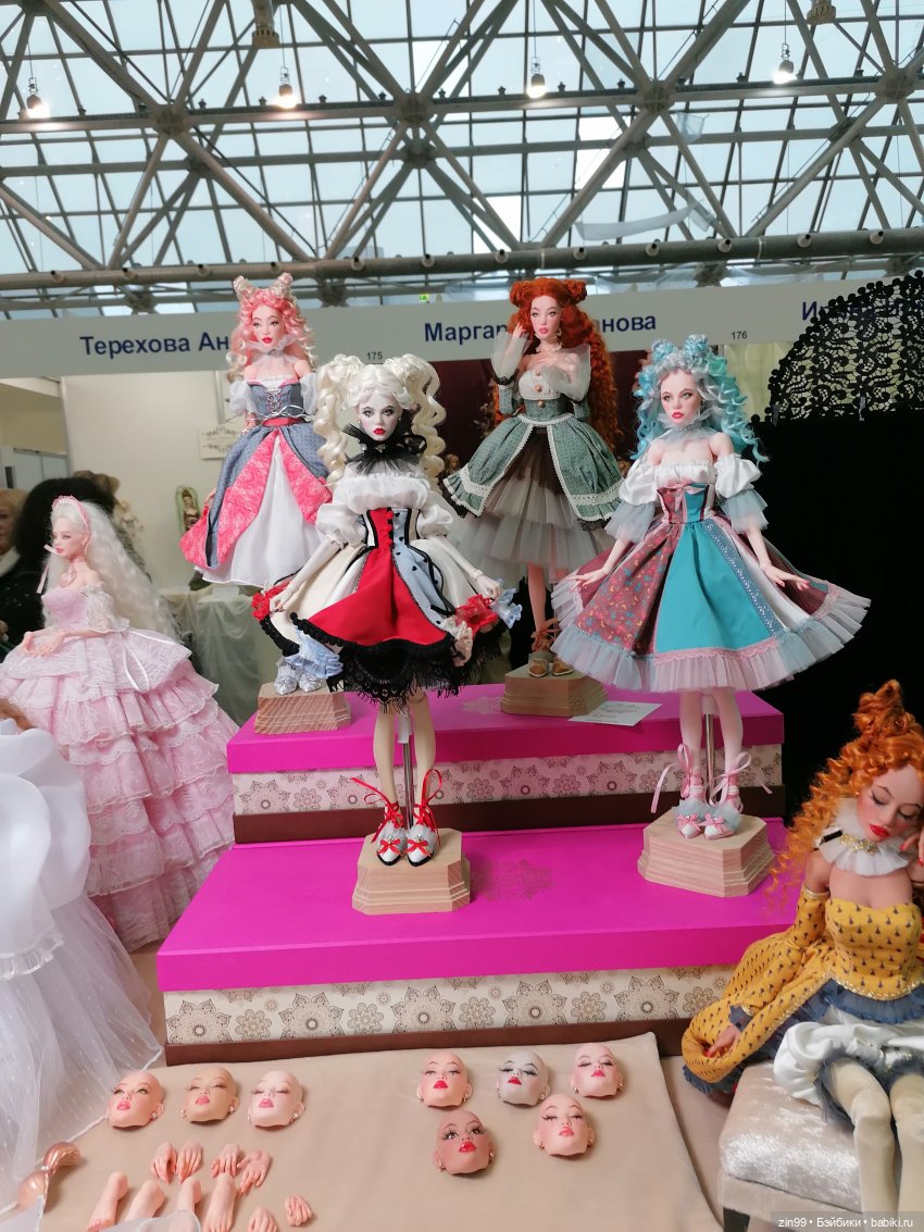 Выставка Искусство Куклы в Экспоцентре в 2024 году в Москве, часть 3