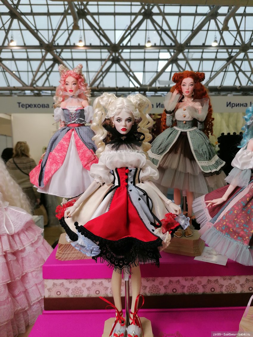 Выставка Искусство Куклы в Экспоцентре в 2024 году в Москве, часть 3