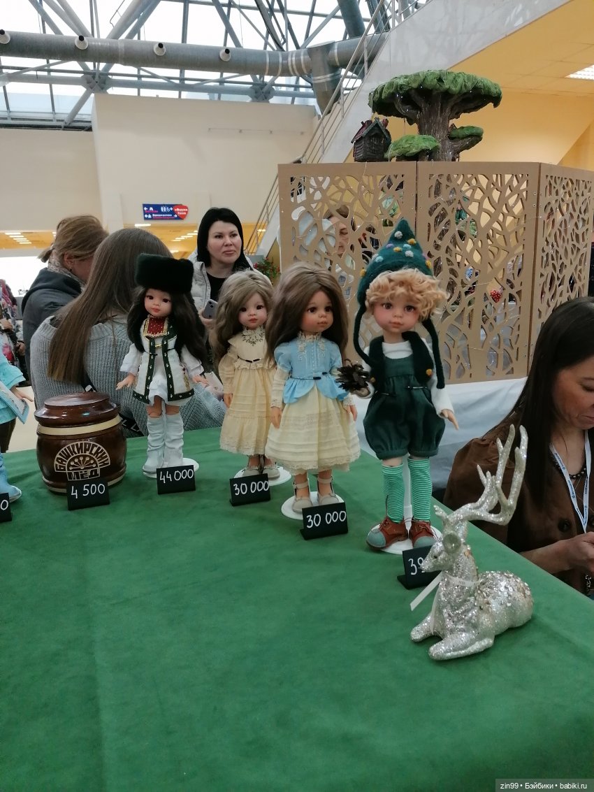 Выставка Искусство Куклы в Экспоцентре в 2024 году в Москве, часть 3