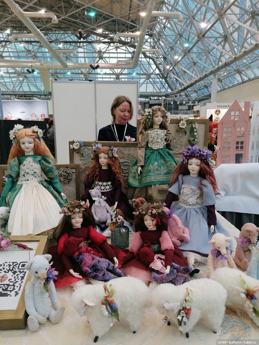Выставка Искусство Куклы в Экспоцентре в 2024 году в Москве, часть 3