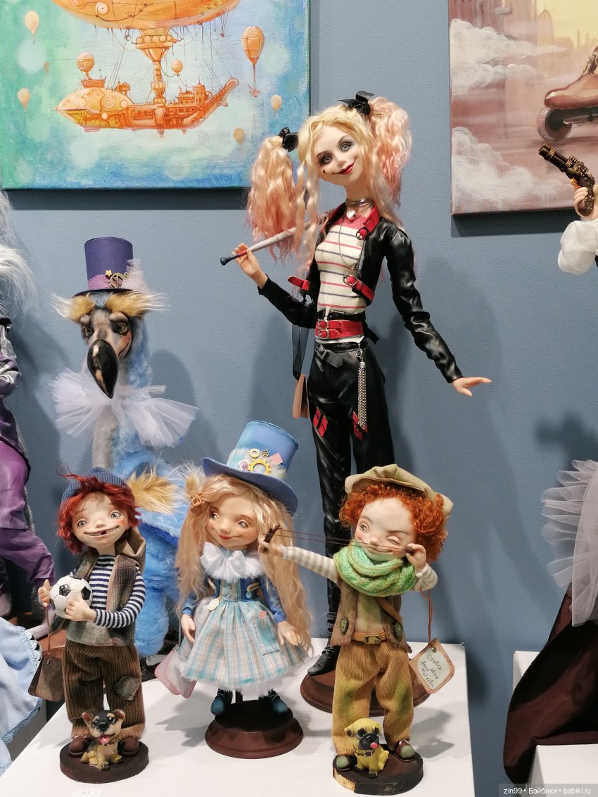 Выставка Искусство Куклы в Экспоцентре в 2024 году в Москве, часть 3