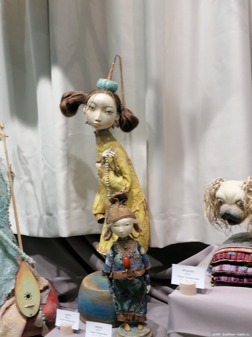 Выставка Искусство Куклы в Экспоцентре в 2024 году в Москве, часть 3