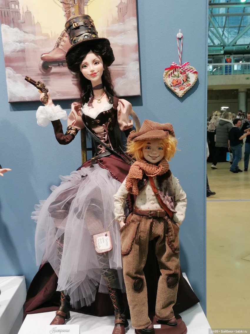 Выставка Искусство Куклы в Экспоцентре в 2024 году в Москве, часть 3