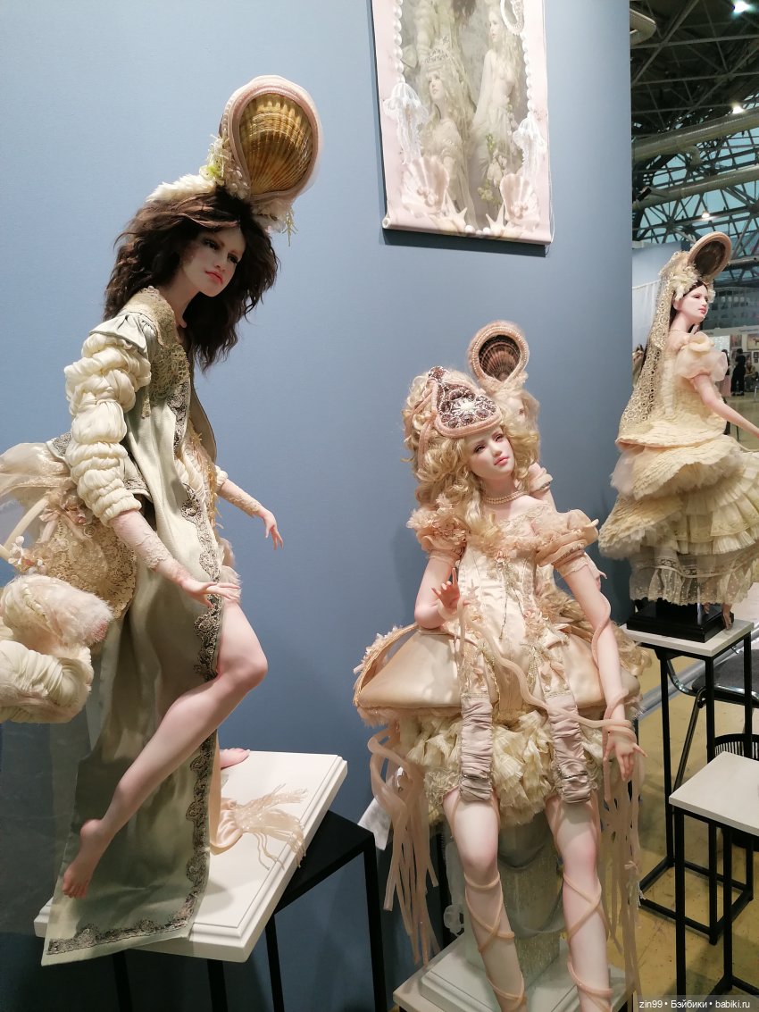 Выставка Искусство Куклы в Экспоцентре в 2024 году в Москве, часть 4 | Бэйбики Выставка Искусство Куклы в Экспоцентре в 2024 году в Москве, часть 4