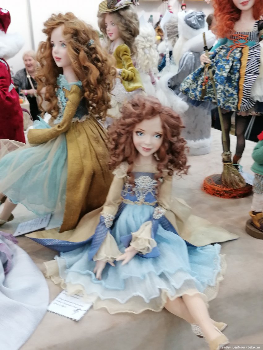 Выставка Искусство Куклы в Экспоцентре в 2024 году в Москве, часть 4 | Бэйбики Выставка Искусство Куклы в Экспоцентре в 2024 году в Москве, часть 4 (фото 9)