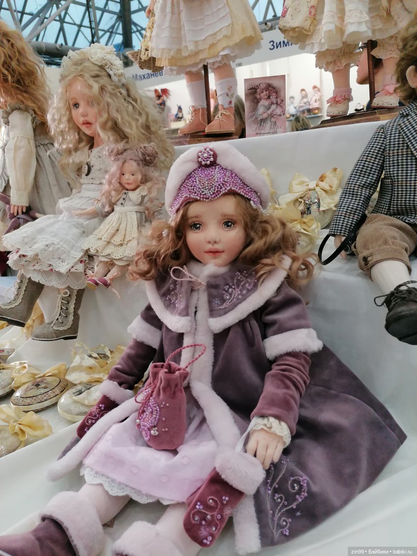 Выставка Искусство Куклы в Экспоцентре в 2024 году в Москве, часть 4 | Бэйбики Выставка Искусство Куклы в Экспоцентре в 2024 году в Москве, часть 4