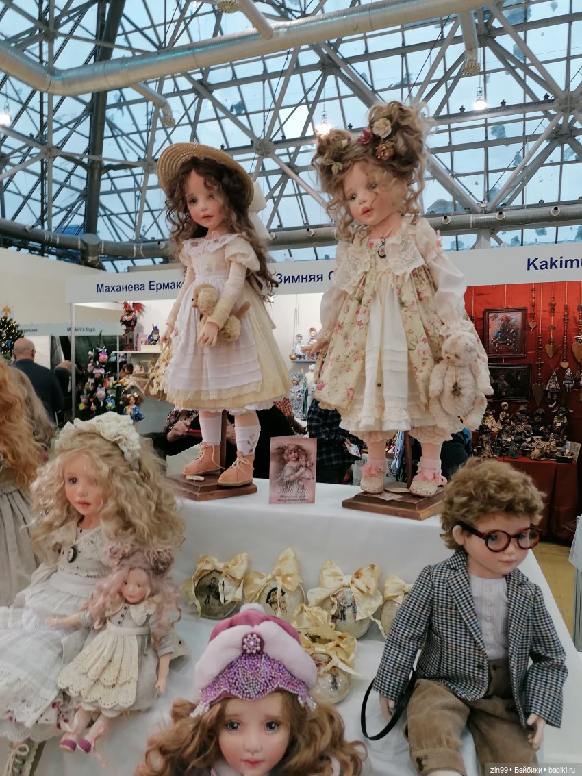 Выставка Искусство Куклы в Экспоцентре в 2024 году в Москве, часть 4 | Бэйбики Выставка Искусство Куклы в Экспоцентре в 2024 году в Москве, часть 4