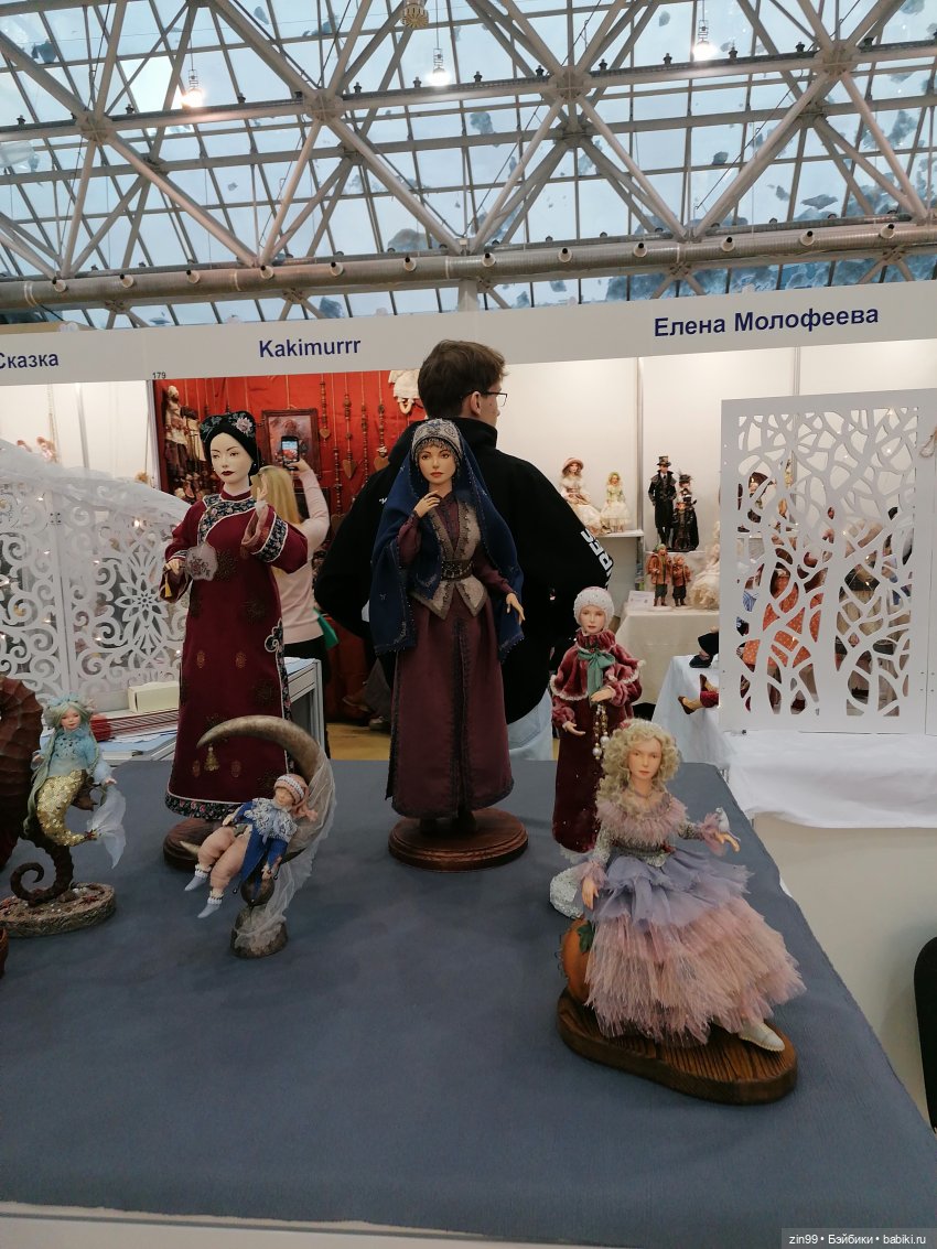 Выставка Искусство Куклы в Экспоцентре в 2024 году в Москве, часть 4 | Бэйбики Выставка Искусство Куклы в Экспоцентре в 2024 году в Москве, часть 4