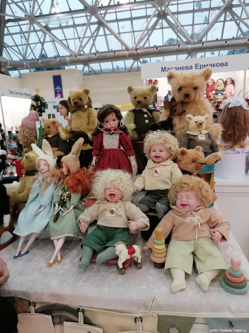 Выставка Искусство Куклы в Экспоцентре в 2024 году в Москве, часть 4 | Бэйбики Выставка Искусство Куклы в Экспоцентре в 2024 году в Москве, часть 4