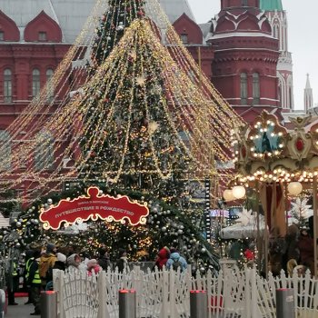 Путешествие в Рождество, Зима в Москве
