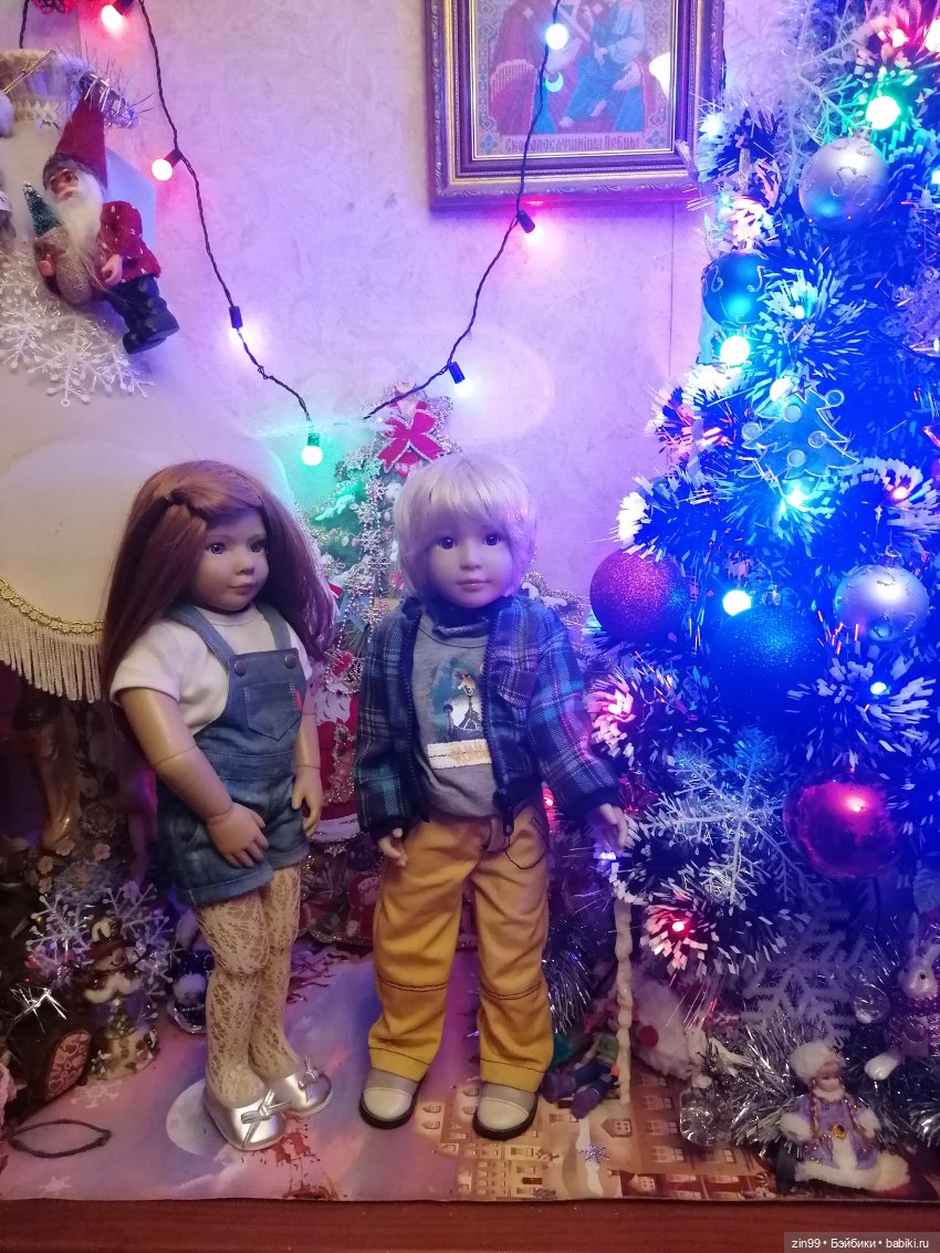 С Новым 2025 Годом — Куклы Kidz'n'Cats (Соня Хартман): шарнирные 46 см