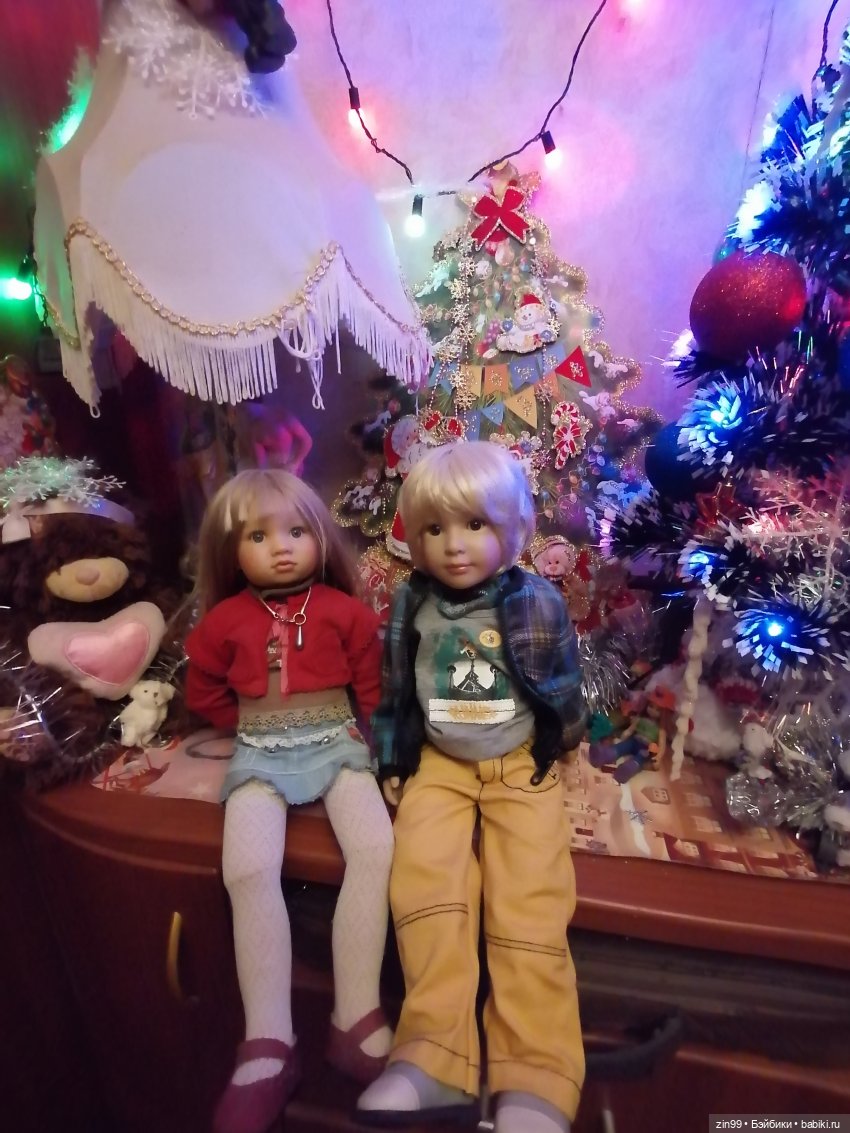 С Новым 2025 Годом — Куклы Kidz'n'Cats (Соня Хартман): шарнирные 46 см