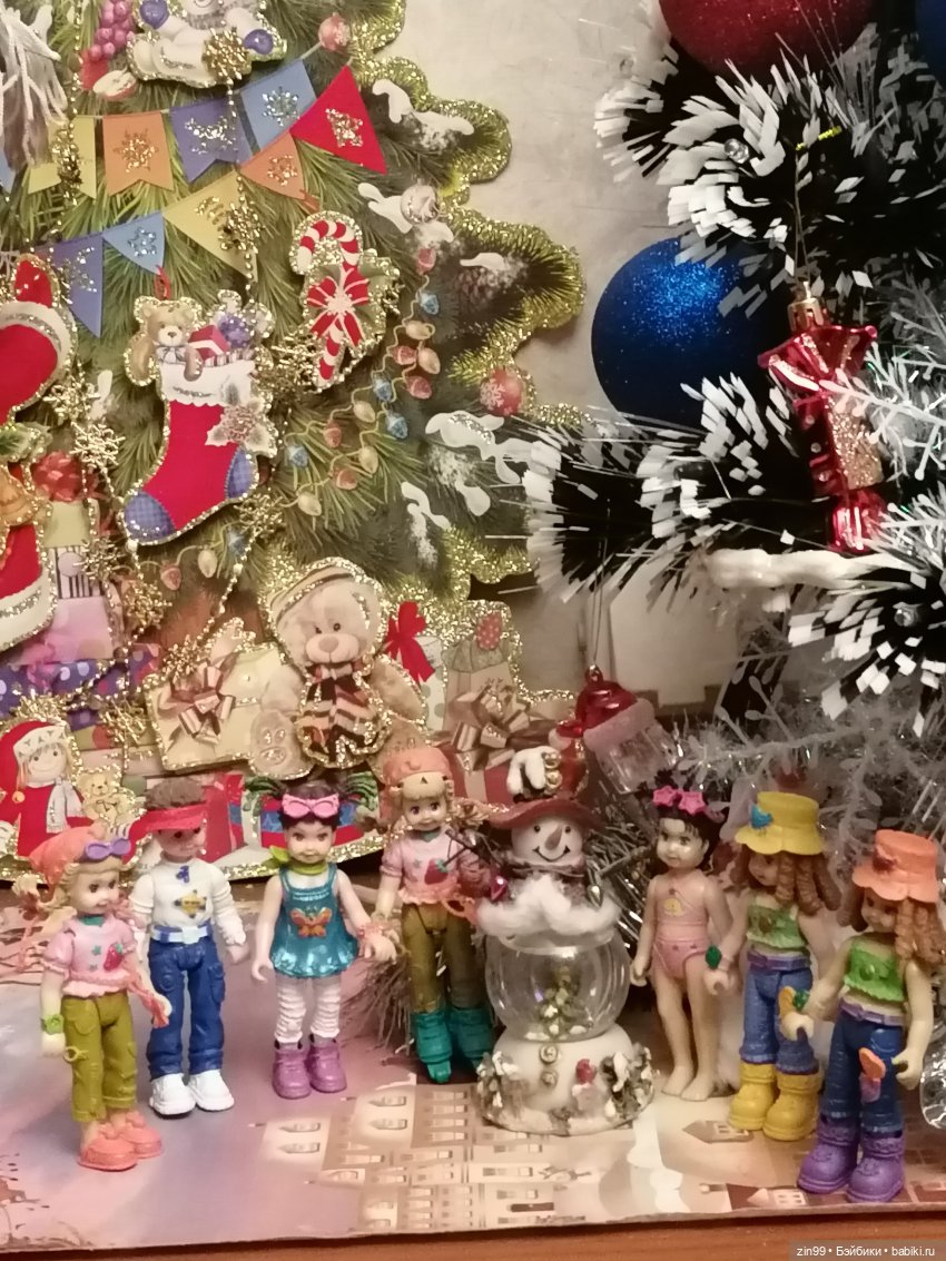 Старый Новый год, прогулка по Москве, новые куклы