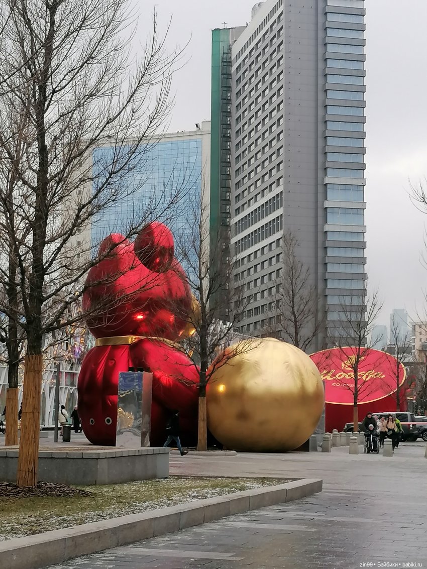 Старый Новый год, прогулка по Москве, новые куклы