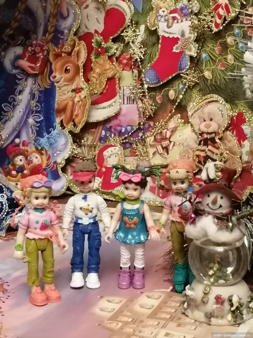 Старый Новый год, прогулка по Москве, новые куклы