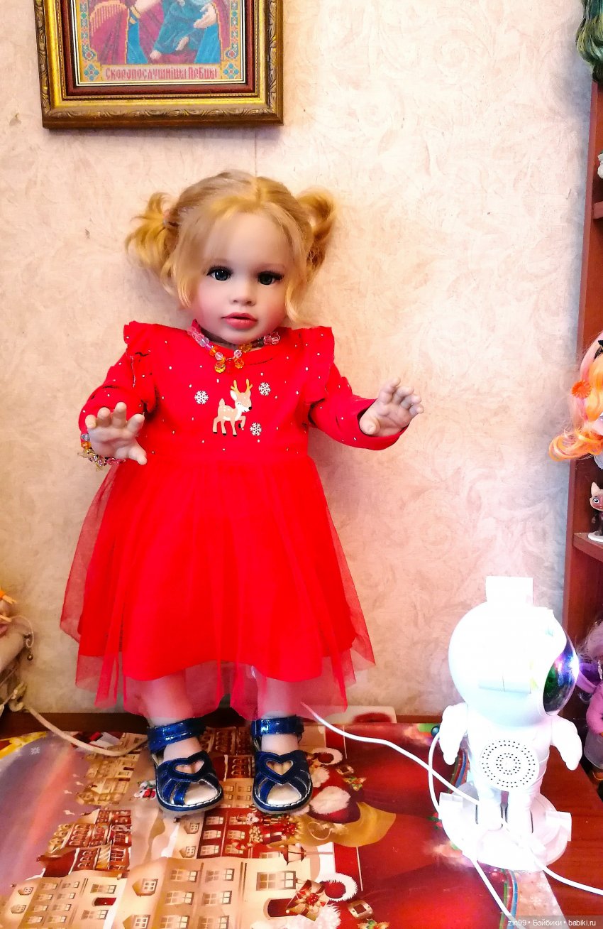 Красное платье — Игровые куклы разных производителей (Разное): редкие бренды (фото 9)