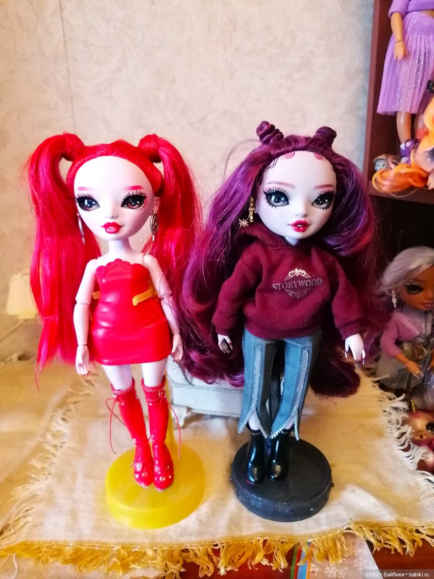 Скарлетт Shadow High | Бэйбики Скарлетт Shadow High — Куклы Rainbow High (Рейнбоу Хай (фото 9)