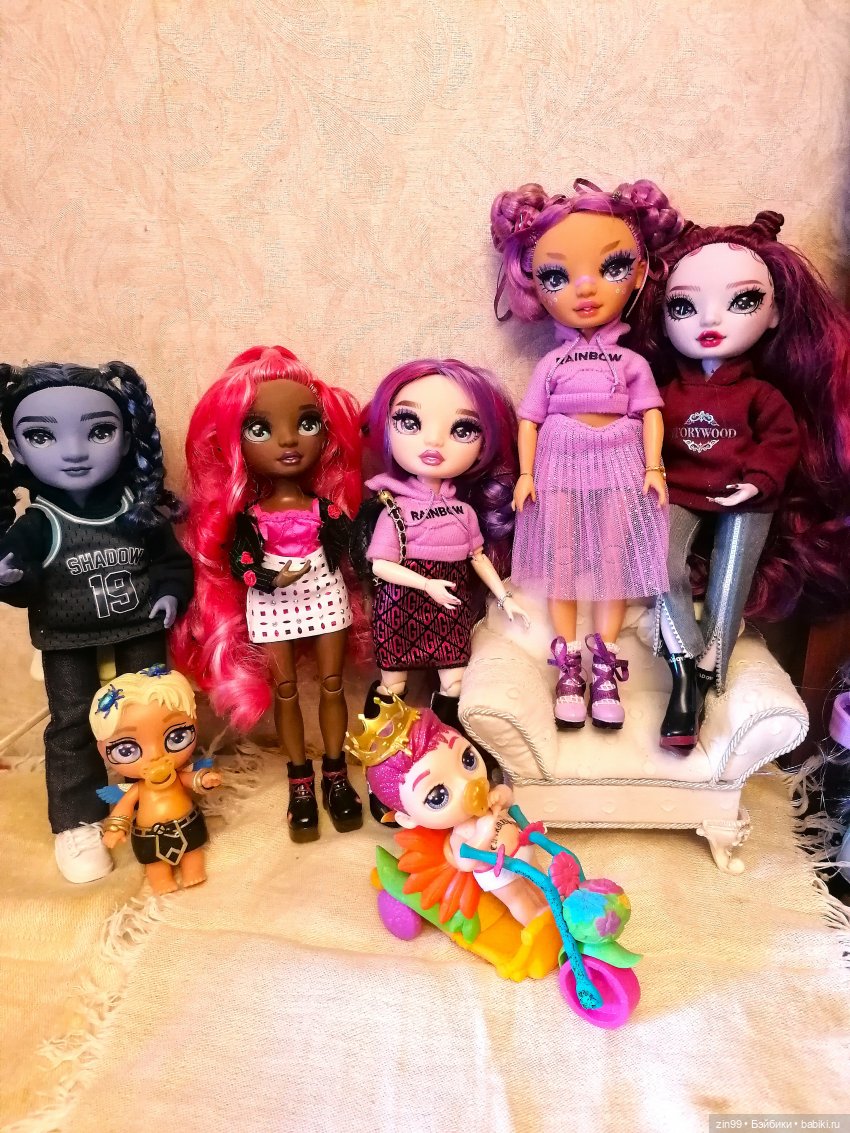 Скарлетт Shadow High | Бэйбики Скарлетт Shadow High — Куклы Rainbow High (Рейнбоу Хай